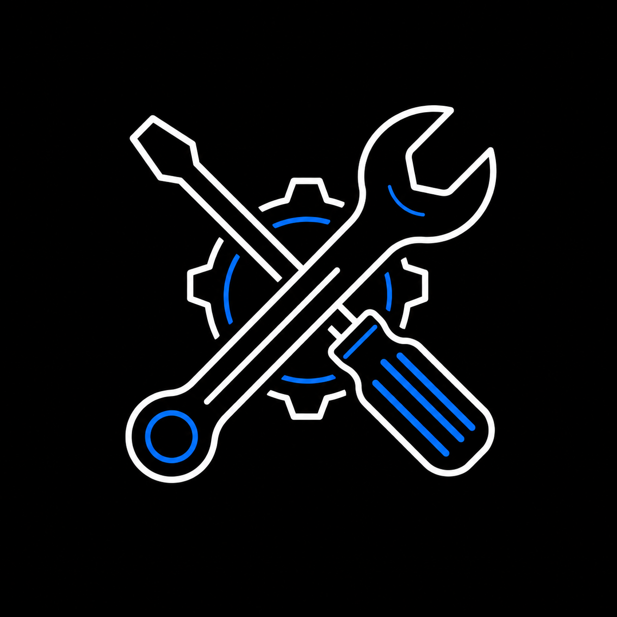 General automotive repair service icon