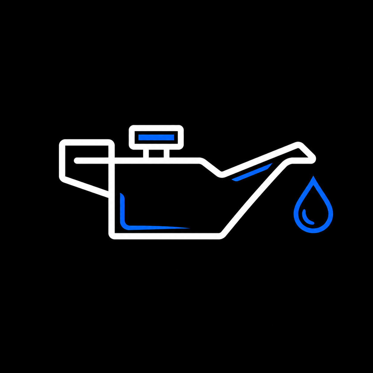 Oil change service icon